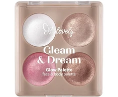 Lovely Gleam &amp; Dream Glow Palette veido ir kūno švytėjimo paletė 10g