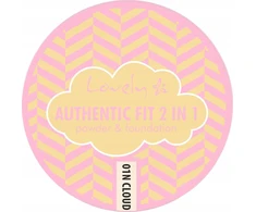 Lovely Authentic Fit 2in1 01N Cloud, 9,5 g