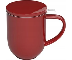Loveramics Pro Arbata - 300 ml Puodelis su Infuser - Raudona