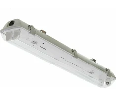 Loyal Lighting IP65 šviestuvas 2x LED vamzdeliui 60cm, AC230V, vienas maitinimo šaltinis, transp.