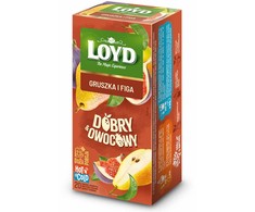 Loyd LOYD Herbata na ciepło i zimno gruszka &amp; figa 20x2,5g