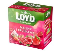 Art Spozywcze Koszyk HERBATA EXPRESOWA LOYD MALINA/TRUSKAWKA OP20SZT