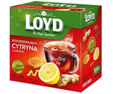 Loyd Šildanti arbata su imbieru, citrina ir medumi, 20 pakelių