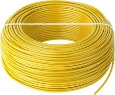 Elektrokabel LgY kabelis 1x1.5 H07V-K geltonas