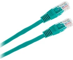 LP Oem UTP kabelis 8c CCA 0.5m Žalias