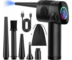 LTC BEKEPTINIS AUTOMOBILIO PŪSTUVAS, 3 GREIČIO LYGIAI, 20–40 W GALIA, 2000 mAh BATERIJA, 5 ANTGALIAI, C TIPO ĮKROVIMAS