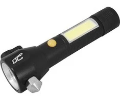 LTC LTC žibintuvėlis COB 6W / 3W LED rankinis evakuacinis žibintuvėlis 6800mAh mini USB įkrovimas NAUJIENA.