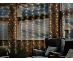 Moon in the room MOON Šviesos užuolaida 240 LED, 2×3 m, 8 funkcijos, 230 V, valdoma nuotoliniu būdu, šiltai balta šviesa