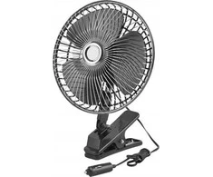 LTC PS Automobilinis ventiliatorius LTC 12V, 6" reguliuojamas.