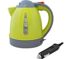 Carmotion Automobilinis kelioninis virdulys su plokščiu šildymo padėklu, 1L, 12V, 150W