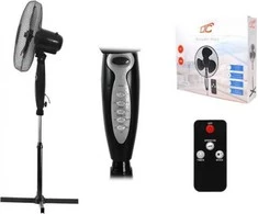 Drėkintuvas LTC Pastatomas ventiliatorius WT03 40W 16 juodos spalvos 3 modes with remote control HQ