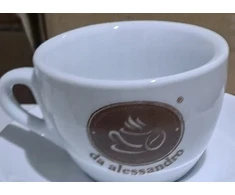 Lubiana Puodelis su lėkštute kavai ar arbatai - Paula 290ml