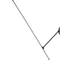 Lubinis šviestuvas Domoletti Lubinis LED šviestuvas „Tanger“, 100 cm, juodas