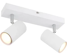 Lubinis šviestuvas Globo Toys Lampa sufitowa Globo Lampa sufitowa 2-punktowa Robby 57911-2W reflektorki balta