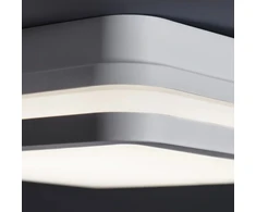 Lubinis šviestuvas Kanlux LED lubinis šviestuvas BENO 12-18W CCT-L W max 2000lm 3000-4000K IP65 II klasė 5 metų garantija balta 38776