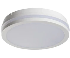 Lubinis šviestuvas Kanlux Plafoniera LED BENO 24-30W CCT-O W 2650lm-3530lm 3000-4000K ciepła/neutralna IP65 okrągła Ø26 IIkl. 5 lat garant. balta 38786