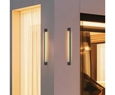 Viokef 9W LED sieninis lauko šviestuvas TESSA, tamsiai pilkas, 3000K, IP54, 4317800