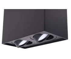 Lubinis šviestuvas Lampa sufitowa Altalusse Oprawa Sufitowa punktowa reflektor INL-7017D-02 2x GU10 juoda