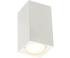 Lubinis šviestuvas Lampa sufitowa Altalusse Oprawa sufitowa punktowa kwadratowa INL-7002D-01 GU10 balta