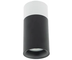 Lubinis šviestuvas Lampa sufitowa Altalusse Oprawa sufitowa tuba punktowa reflektor INL-7008D-01 GU10 juoda