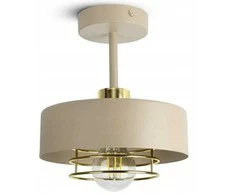 Lubinis šviestuvas ATL ZD185 Lampa sufitowa wisząca beżowo auksinė