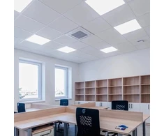 Lubinis šviestuvas Ecolight Įleidžiama LED panelė 595x595x34 - 60x60cm ant tinko/po tinku 50W 5500lm 4000K balta IP20 su maitinimo šaltiniu (EC61274)
