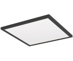 Lubinis šviestuvas Lampa sufitowa EGLO ROVITO-Z LOFT 390X390 RGB/CCT 21W 3000LM M/FJERNB. IP44 SORT