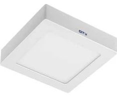 Lubinis šviestuvas GTV LED šviestuvas MATIS PLUS, 13W, 1020lm, AC220-240V, 50/60Hz, 120°, 4000K, paviršinis apšvi