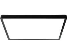Italux lubinis šviestuvas Bastia PLF-83625-450S-45W-BL virtuvės lubinis šviestuvas Italux LED 45W 2800-6000K juodas
