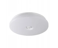 Lubinis šviestuvas Lampa sufitowa Kanlux Plafoniera LED su judesio jutikliu FOGLER E 17W NW okrągła Ø 33 1100lm 4000K barwa neutralna IP20 I kl. balta (18123)