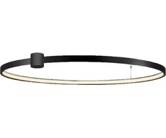 Lubinis šviestuvas Lampa sufitowa Light Prestige Ring plafon L juoda 4000K LP-909/1C 4L BK