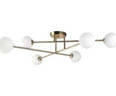 Lubinis šviestuvas Lampa sufitowa Light Prestige Lampa przysufitowa ledowa balta do salonu Light Prestige LP-002/6C
