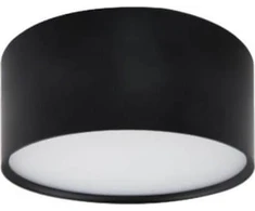 „Light Prestige“ lubinis šviestuvas. „Juoda Kendal“ vonios kambario lubinis šviestuvas. 6 W LED paviršinio montavimo šviestuvas.