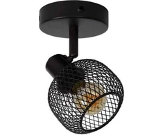 Lucide Lubinis šviestuvas Reguliuojamas sieninis šviestuvas MAREN 77978/01/30 metalinis gaubtas loft stiliaus lubinis spot šviestuvas atšvaitas juodas