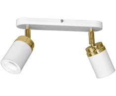 Lubinis šviestuvas Lampa sufitowa Luminex Podwójna Lampa Reflektor Spot RENO 5155 Luminex