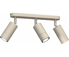 Lubinis šviestuvas Luminex Luminex Link 9528 lubų lempos juostelės lubų lempos 3x8W GU10 smėlio spalvos
