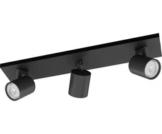 Lubinis šviestuvas Lampa sufitowa Philips LAMP RUNNER BAR/TUBE Juodas 3X20W 230V