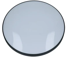 Lubinis šviestuvas Lampa sufitowa SpectrumLED Plafoniera LED NYMPHEA Juodas i Baltas Rings 24W 2800lm 4000K IP54 320x52mm (SLI031035NW_PW)