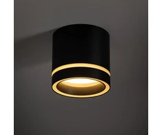 Lubinis šviestuvas Lampa sufitowa TK Lighting Oprawa natynkowa spot JET Juodas 4351 TK Lighting