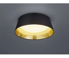 Trio lubinis šviestuvas Trio RL PONTS juodas audinio lubinis šviestuvas LED R62871279