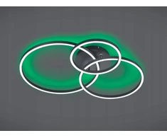 „Lampa sufitowa Trio TRIO“ LED lubinis šviestuvas, 2700–6500 K, su svyravimų ir šviesos srautu, 670810632