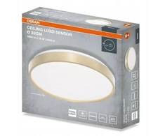 Lubinis šviestuvas Lampa sufitowa VTAC Plafon LED Ceiling LUXO SEN 18W 1980lm 4000K 840 IP20 GD auksinė 4099854653186
