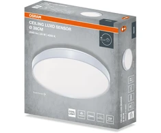 Lubinis šviestuvas Lampa sufitowa VTAC Plafon LED CEILING LUXO SEN 24W 2640lm 4000K 840 IP20 SI sidabrinė