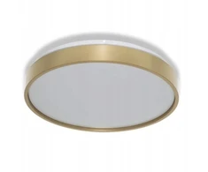 Lubinis šviestuvas Lampa sufitowa VTAC Plafon LED Ceiling LUXO SEN 18W 1980lm 4000K 840 IP20 GD auksinė 4099854653186