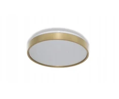 Lubinis šviestuvas Lampa sufitowa VTAC Plafon LED Ceiling LUXO 18W 1980lm 4000K 840 IP20 GD auksinė 4099854653087