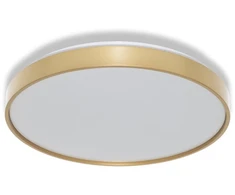 Lubinis šviestuvas Lampa sufitowa VTAC Plafon LED CEILING LUXO SEN 24W 2640lm 4000K 840 IP20 GD auksinė