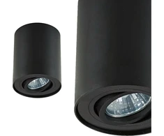 Lubinis šviestuvas Lampa sufitowa Zumaline Zuma Line Rondoo SL 20038-BK-N spot lampa sufitowa 1x50W GU10 juoda