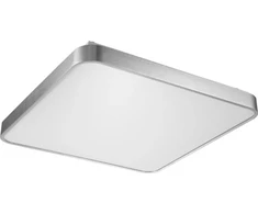 Lubinis šviestuvas Lampa sufitowa Zumaline Zuma Line Sierra 12100006-SL plafon lampa sufitowa 1x40W LED sidabrinė