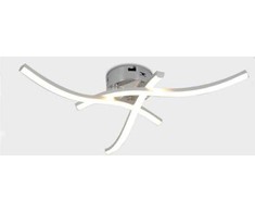 Lubinis šviestuvas Lubinė lempa ECpower ZD77A CHROME LED LUBŲ LAMP 105 LEDS 16W