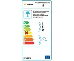 Lubinis šviestuvas Lubų šviestuvas Azzardo Boris 1x50W (GM4108 BK)